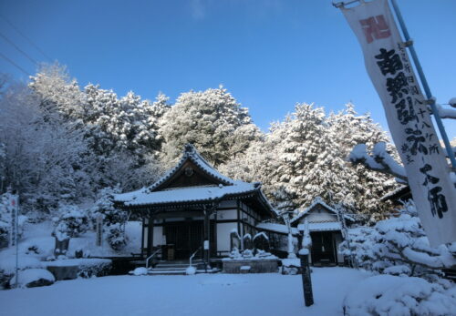 HPを再アップしました。久しぶりの雪景色です。